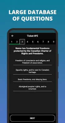 Canadian Citizenship Test 2021 android App screenshot 1