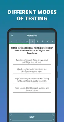 Canadian Citizenship Test 2021 android App screenshot 3